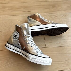 Converse Women's Chuck 70 Metallic Rainbow 565882C, Size 7